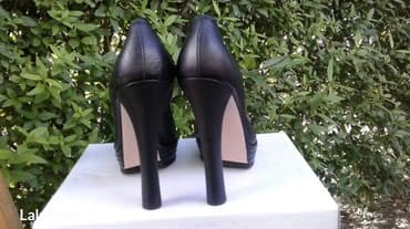 Женская обувь: Продаю батильоны новые! Каблук 13. 5 см, размер 38, цвет чёрный — 4