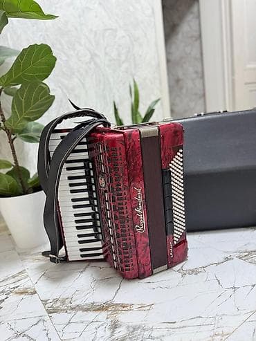 meteor: Аккордеон Royal Standard Meteor, красный перламутровый корпус — 5