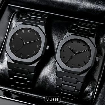 Кол сааттар: Минималистичные наручные часы в современном монохромном стиле — 2