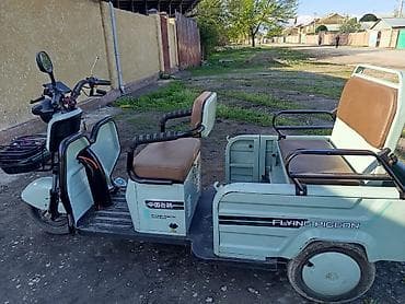 скутер 2025: Электрический трёхколёсный скутер-трицикл Flying Pigeon - Компоновка — 4