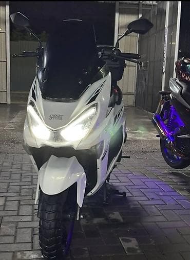 can bus: Скутер/максискутер 150–250 см³ класса City Touring. - Кузов: белый с — 6