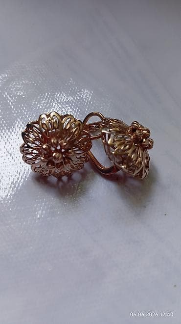 Серьги, Женские, Вставка: Без вставки, Новый