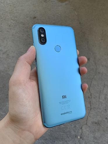 Xiaomi, Mi A2, Б/у, 128 ГБ, цвет - Голубой, 2 SIM