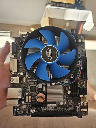Техника и электроника: Материнская плата для ПК, Б/у, Gigabyte, LGA1150, Micro-ATX — 1