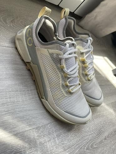 кросс кантри: ECCO BIOM 2.1 X Country в бело желтом цвете с сетчатым верхом — 5