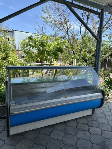 витрина холодильник ош: Для молочных продуктов, Кондитерские, Турция, Б/у — 1