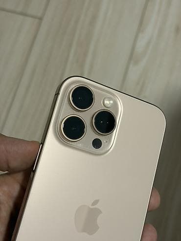 sim: IPhone 16 Pro Max. 256гб, 92% (Titanium) — бежево‑золотистый цвет С — 3