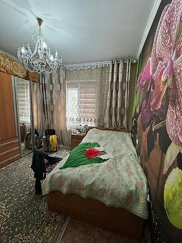 Квартиры: 2 комнаты, 52 м², Джал мкр (в т.ч. Верхний, Нижний, Средний) 106 серия, 3 этаж — 7