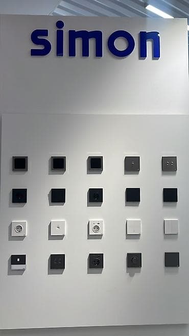argus security systems: Адрес: «АЮ Grand» SIMON 1-этаж Фурнитура Simon — серия электрических — 4