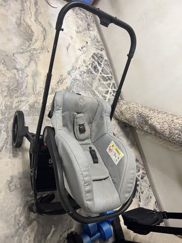 удобные: Коляска, цвет - Черный, Б/у — 21