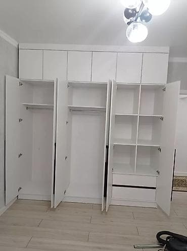 Спальный гарнитур, Новый, Односпальная кровать, Двуспальная кровать, Двухъярусная кровать, Кыргызстан, ДСП, Самовывоз, Бесплатная доставка, Платная доставка