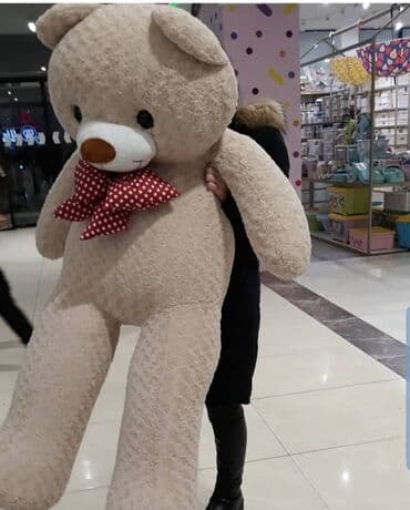 мишка 2 метра цена бишкек: Большой мишки размер 2мр продаётся. Хороший ручной качество супер — 3