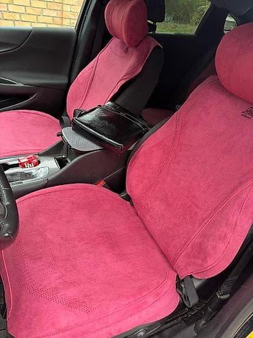 Аксессуары и тюнинг: Чехлы Алькантара, цвет - Розовый, Lexus — 2