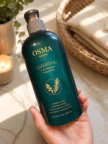лосьон после бритья: Шампунь OSMA Natural с экстрактами усмы и хны - Формула с — 1