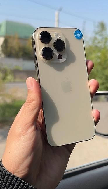 ipone 14: IPhone 14 Pro, 256 ГБ, Золотой — 3