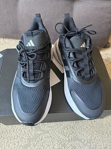 обувь корея: Кроссовки adidas (модель с амортизирующей подошвой) - Цвет: чёрный — 2