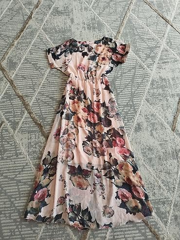 Повседневное платье, Лето, Длинная модель, Трикотаж at lalafo.kg Повседневное платье, Лето, Длинная модель, Трикотаж