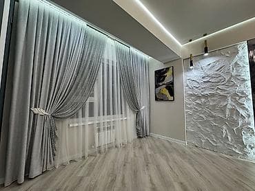 osh flat: 1 комната, 45 м², Тунгуч мкр Элитка, 6 этаж, Евроремонт — 10