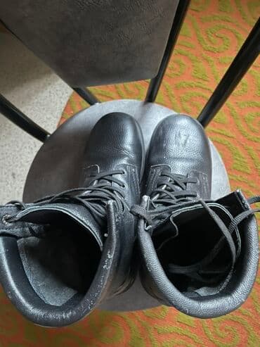 обувь рабочий: Рабочие ботинки (берцы) «Спецобувь» - Цвет: черный - Материал верха — 1