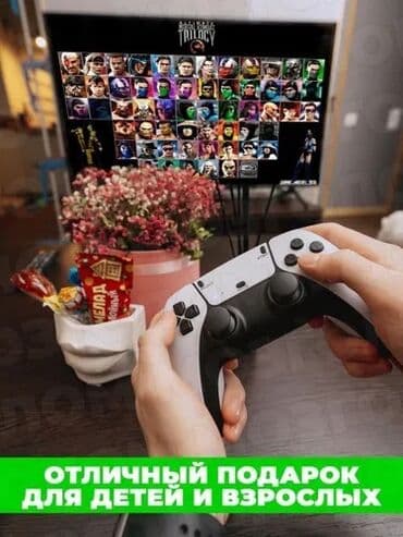 lamzu atlantis бишкек: Новинка! Консоль игровая приставка для телевизора Game Stick M8 NEW 64 — 2