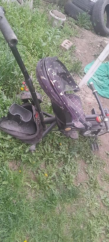 рул велик: Детский трёхколёсный велосипед-трансформер с родительской ручкой - — 1