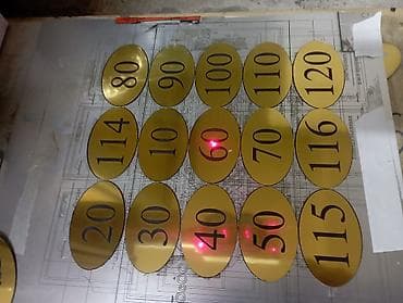 кух стенка: Номерные таблички для дверей и помещений/квартиры/дом/частный от 50сом — 5