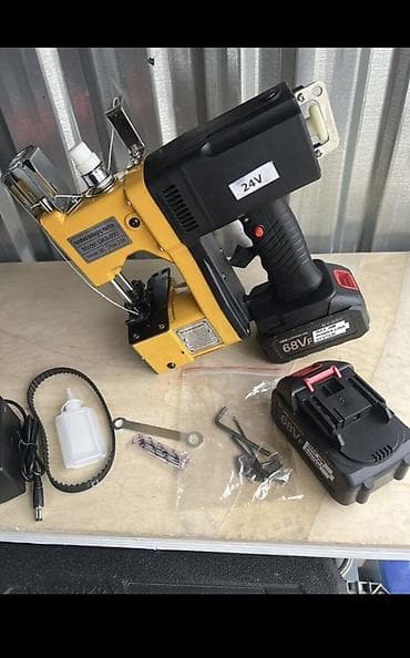 мешка: Ручная портативная упаковочная швейная машина GK9-890 (беспроводная) — 1