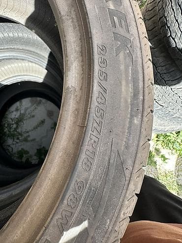 r20: Шины 245 / 40 / R 19, Лето, Б/у, Комплект, Michelin — 9