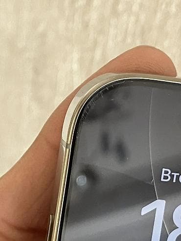 iphone 15plus: IPhone 16 Pro, 128 ГБ, Natural Titanium, 90 % — 6