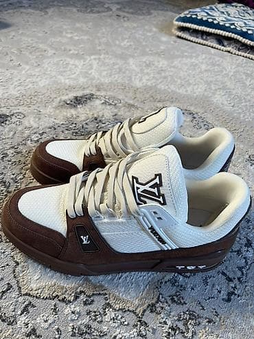 обувь лининг: Мужские кроссовки, 43, Louis Vuitton, Новый, цвет - Белый — 1