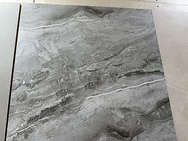 string art: Керамический гранит, серая плита с рисунком под натуральный — 1