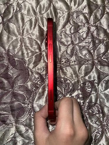 mi not 4: IPhone 13, Б/у, 128 ГБ, Красный, Чехол, 91 % — 2