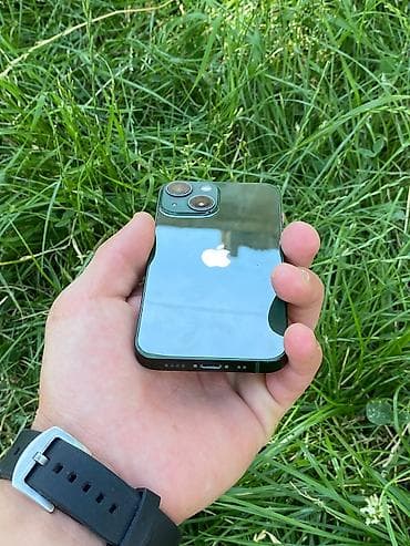 IPhone 13 mini, Б/у, 128 ГБ, Зеленый, Защитное стекло, Чехол, Кабель, 100 % — 7