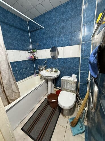 бишкек квартиры продажа: 3 комнаты, 58 м², 104 серия, 5 этаж, Косметический ремонт — 9