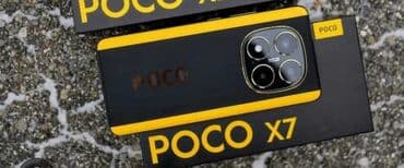 бокс для телефонов: Poco X7, түсү - Кара, 2 SIM — 1