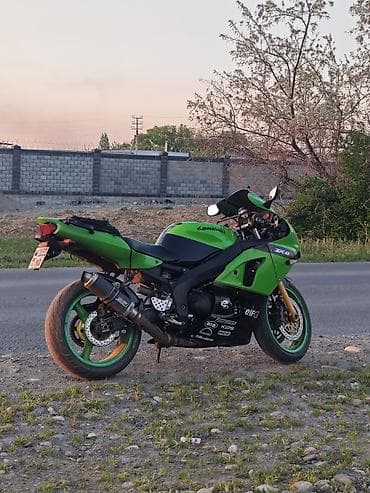 мото бишкек: Спортбайк Kawasaki, 600 куб. см, Бензин, Взрослый, Б/у — 6