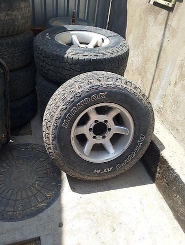 Колеса в сборе 265 / 70 / R 16, Всесезонная, Б/у, Комплект, Внедорожные (АТ/МТ), Литые, отверстий - 6