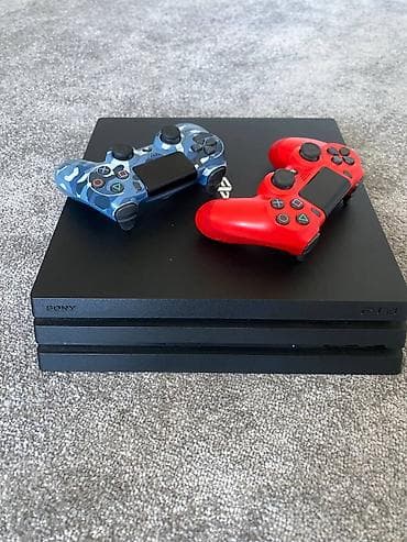 black russia: Игровая консоль Sony PlayStation 4 Pro, 1 ТБ (PS4 Pro) с двумя — 1