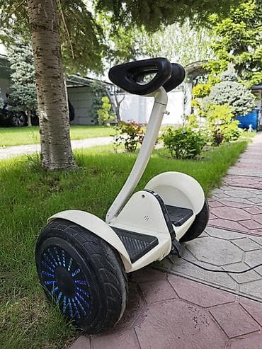 Гироскутер с рулевой стойкой (мини-сигвей) - Два больших колеса с — 2