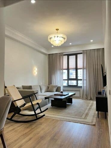 3 бөлмө, 85 м², Элитка, 5 кабат, Дизайнердик ремонт