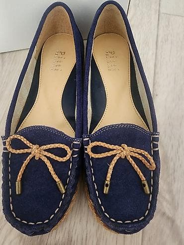 энн сай: Лоферы/мокасины Pitti Femme в фирменной коробке. - Цвет: тёмно‑синий — 1