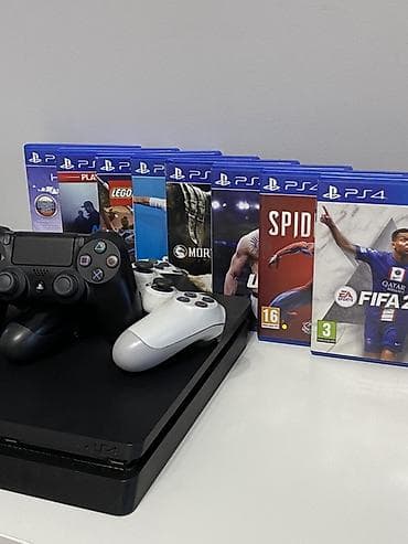 hdd 2000gb: Бишкек 🇰🇬 Продаю PS4 slim 500 gb В комплекте два оригинальных — 3