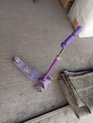 Детский самокат, Трёхколёсный, Б/у