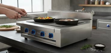 кофейные аппараты: Электрическая плита «Комфортка» с жарочным шкафом - Профессиональная — 1