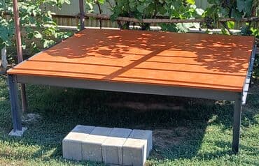 набор инструмента: Тапчан 235 x 215 x 65 м, Металл — 2