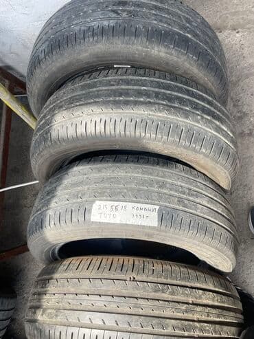 шины бу из японии: Шины 215 / 55 / R 18, Лето, Б/у, Комплект, Легковые, Япония, Toyo — 2