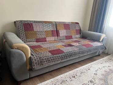 диван в вакуумной упаковке: Продается диван раскладной + есть снизу место для хранения вещей, б/у — 3