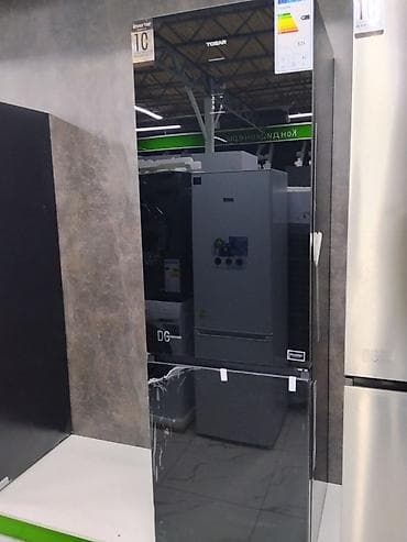 spark 2: Холодильник TOSOT, двухкамерный, черное зеркальное стекло Основные — 1