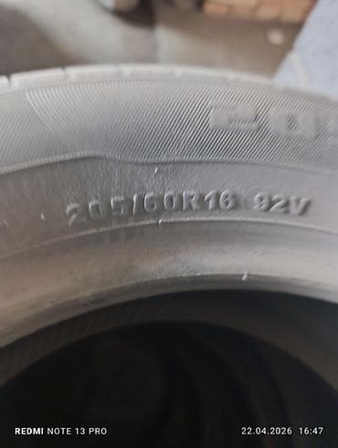 evro r: Шины 205 / 60 / R 16, Лето, Комплект, Легковые, Bridgestone — 1