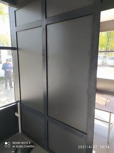 Металлическая перегородка/панель с каркасом - Материал: стальной